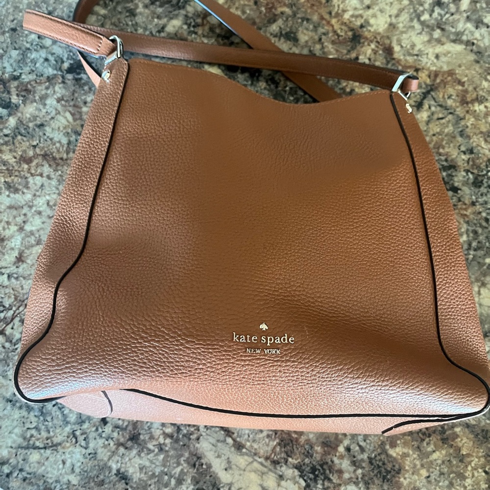 Kate Spade Brown Leather Shoulder Bag